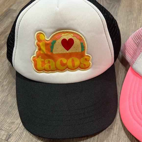 Trendy Graphic Taco And Smiley Hats - Picture 7 of 7